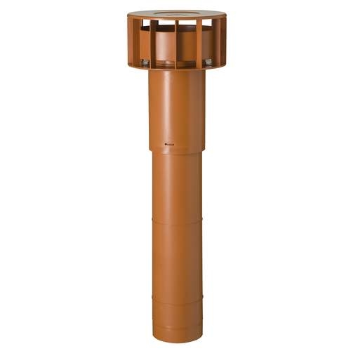 Ubbink multivent dakdoorvoer 166mm Terracotta